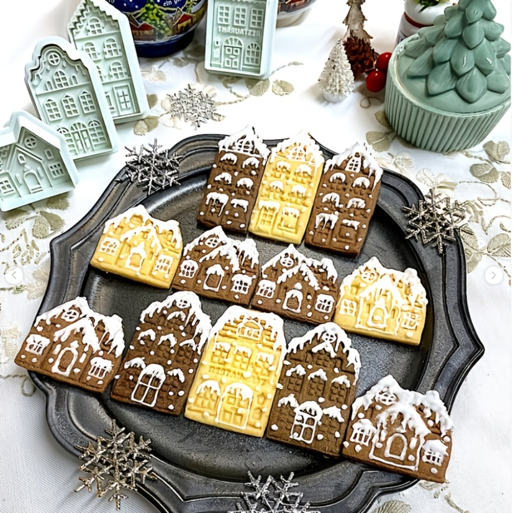 4Pcs Gingerbread House Cookie  - Home Fragrance Gingerbread reseña y precio