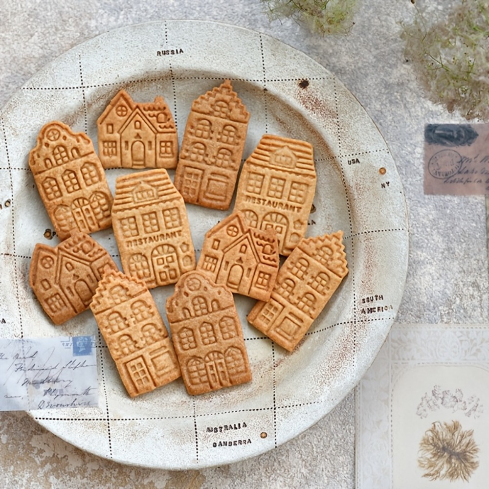 4Pcs Gingerbread House Cookie  - Home Fragrance Gingerbread reseña y precio