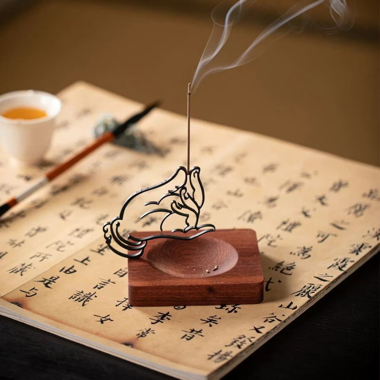 Buddha Hand Incense Stick Hold - Home Fragrance Vanilla Cashmere reseña y precio