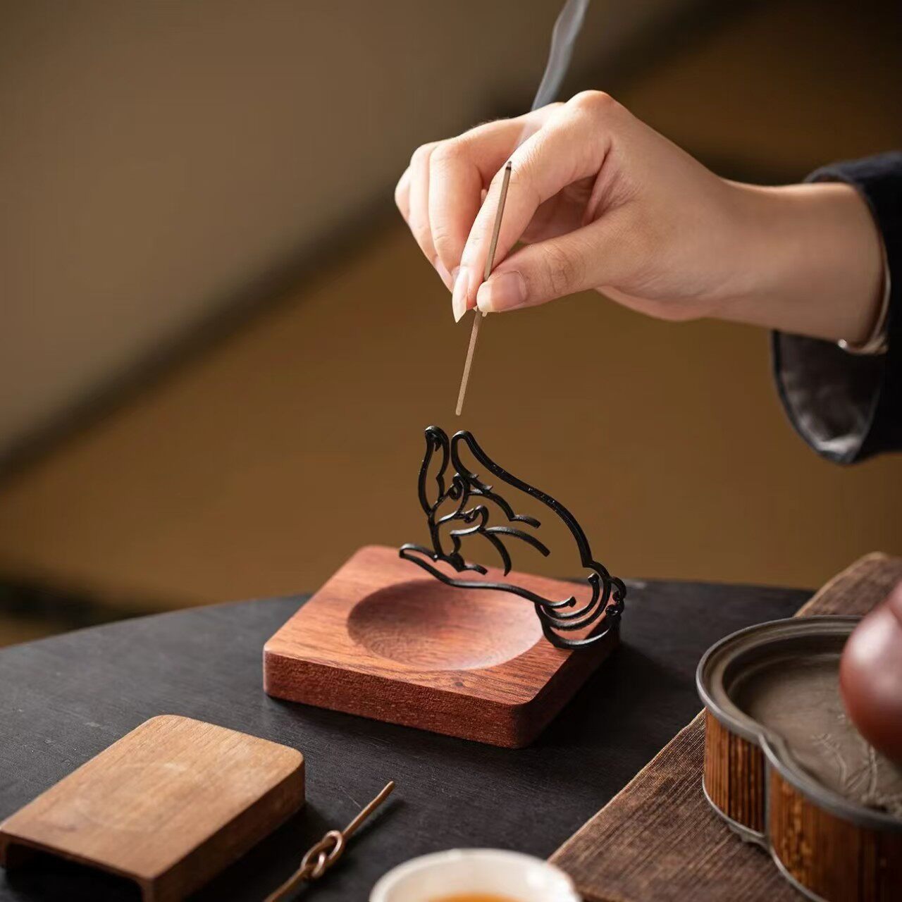Buddha Hand Incense Stick Hold - Home Fragrance Vanilla Cashmere reseña y precio