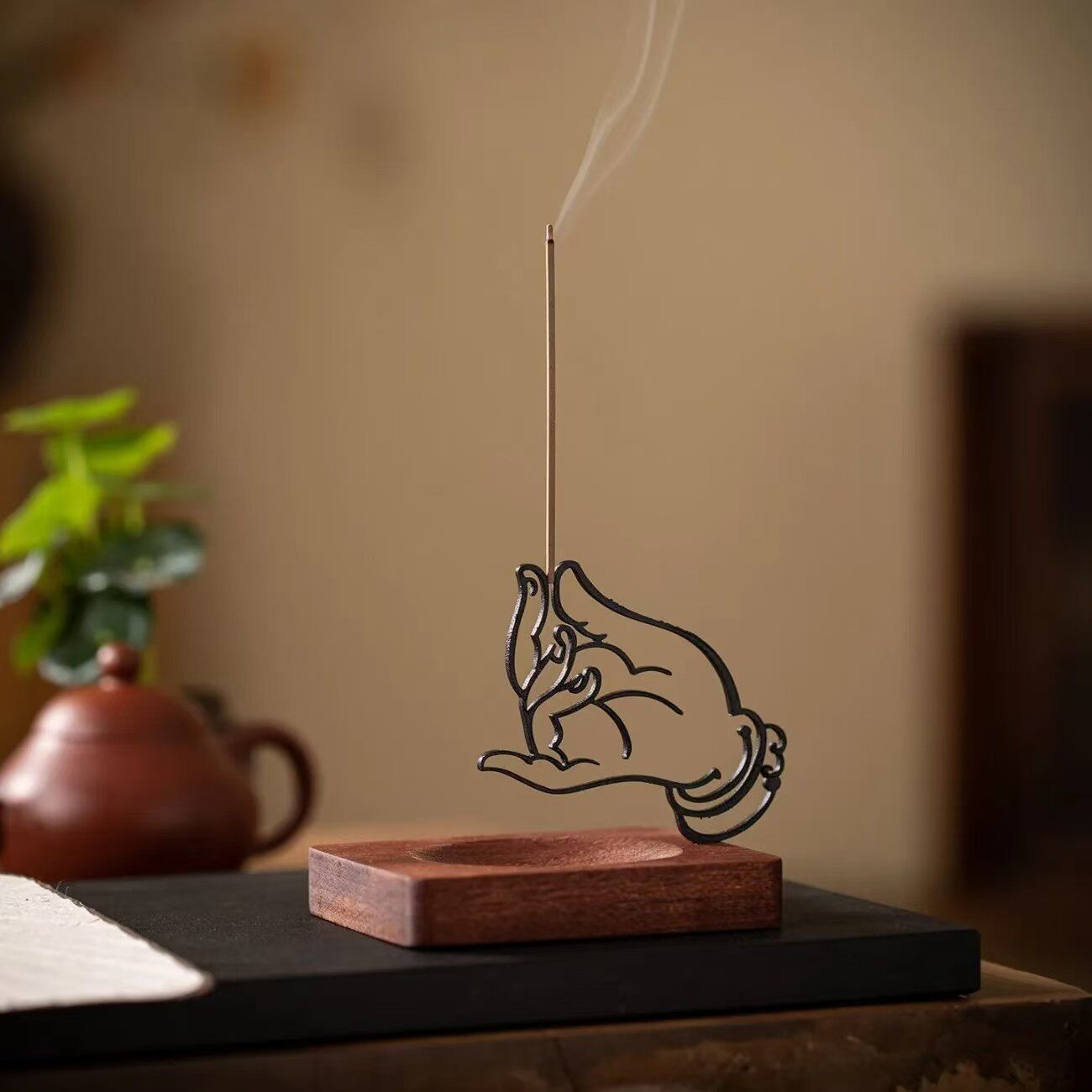 Buddha Hand Incense Stick Hold - Home Fragrance Vanilla Cashmere reseña y precio