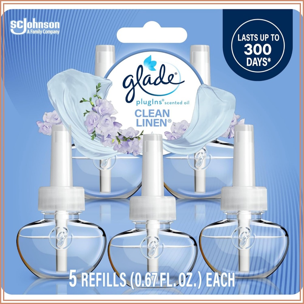 5-Pack Air Freshener Refills,  - Home Fragrance Linen reseña y precio