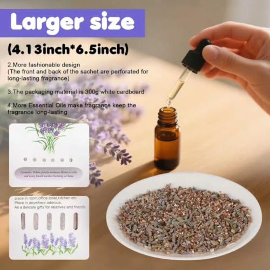 Aryiten 8 Packs Large Linen Sc - Home Fragrance Potpourri reseña y precio