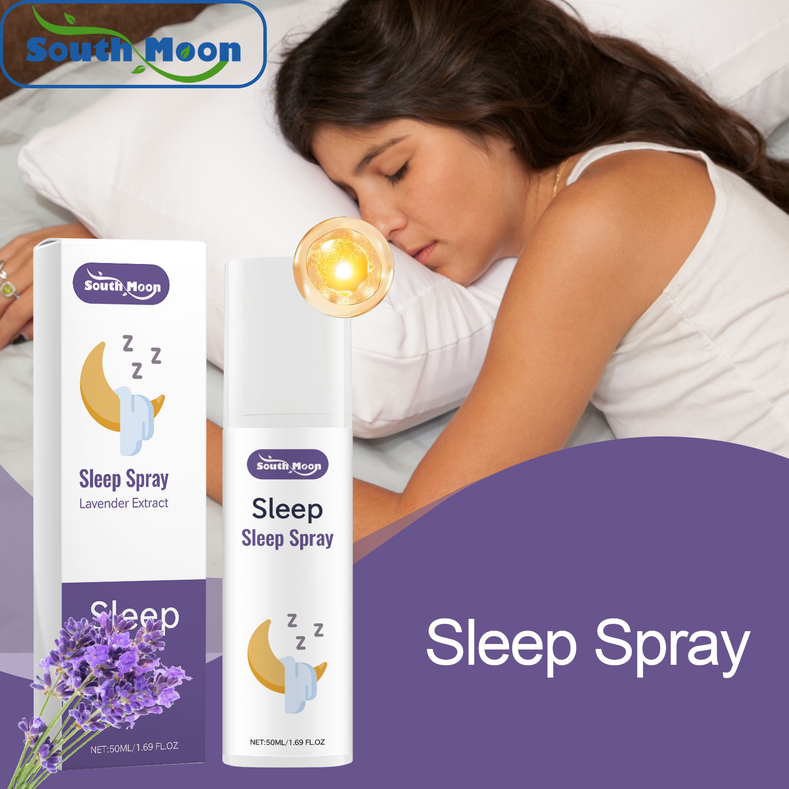 Lavender Sleep Spray Fall Asle - Lavender Pillow Spray reseña y precio