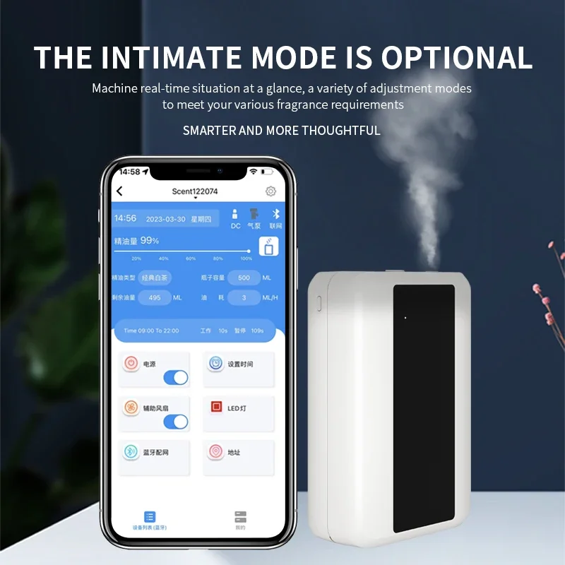 Bluetooth WIFI Aroma Diffuser  - Home Fragrance With Essential Oils reseña y precio